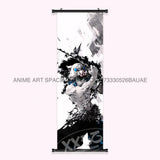 Demon Slayer: Kimetsu No Yaiba Wall Art Canvas Scrolls Pictures Anime Poster Hanging Painting Print Home Decoration Living Room