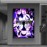 J-Jujutsu KaisenS anime Poster Versatile HD Waterproof Wall Art Self-Adhesive Decor for Any Space Ideal Gift