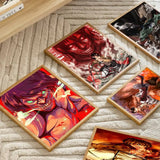 Anime A-Attack On Titan Eren Jaeger Poster Art With Prints Home Bedroom Living Room Decoration Gift