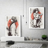 Canvas Painting Wall Art Pictures Demon Slayer Japan Anime Poster Print Tanjiro Zenitsu Characters Portrait Room Home Decoration