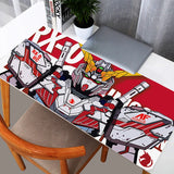 Mouse Pads Gundam Computer Varmilo Keyboard Mouse Pad Anime Gaming Accessories Table XXL Gamer Carpet Desk Mat  Mousepad