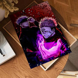 Anime Jujutsu Kaisen Gojo And Sukuna Poster Self-adhesive Art Waterproof Paper Sticker Coffee House Bar Room Wall Decor