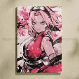 Hot Blooded Anime Naruto Home Decorative Canvas HD Prints Paintings Ink Style Pictures Uchiha Itachi Wall Art Frameless Poster