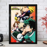 Japan Cartoon Anime My Hero Academia Canvas Painting Wall Art Nordic Poster and Prints Aesthetic For Living Home Decoration Gift