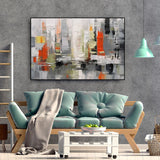Large Handpaintd Abstract Textured Oil Painting On Canvas Modern Art Poster Wall Picture For Living Room Home Decoration