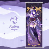 New Nahida Wanderer Raiden Shogun Genshin Impact Scroll Canvas Painting Home Decor Wall Hanging Anime Poster Wall Art Room Decor