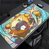 Japan Anime Mouse Pad PC Colorful Gamer Cabinet Mousepad P-pokemon Lugia Keyboard Rug Laptop Gaming Rubber Mat Desk Accessories