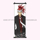 Anime BLEACH Figures Posters Kurosaki Ichigo Wall Art Scrolls Picture Kuchiki Rukia Home Decor Canvas Japanese Hanging Painting