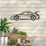 Cross-border Modern Metal Sports Car Wall Art Decoration