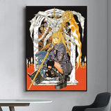 Hot Anime Death Note Canvas Prints Poster Figure Ryuk Yagami Raito L Misa Amane Wall Art Home Decoration Art Poster Fans Gifts