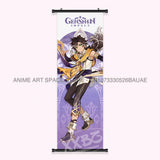 Genshin Impact Game Character Home Decor HD Print Paintings Anime Picture Wall Art Canvas Interior Posters Bedside Background