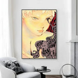 A-Anime The Summer Hikaru Died Poster Canvas painting poster with prints Home bedroom living room decoration gift