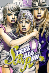 Japanese Anime Steel Ball Run Poster Print Gyro Zeppeli JoJo's Bizarre Adventure Poster Comics Wall Art Canvas Painting Decor