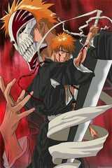 New Bleach Poster kenpachi Gotei Anime Figure  Manga Decoration Canvas Painting Wall Art Home Kawaii Room Decor Aesthetics Gift