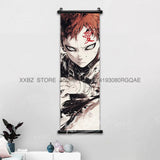 Naruto Home Decoration Scrolls Picture Hyuga Hinata Anime Canvas Wall Art Interior Hanging Painting Uchiha Itachi Figures Poster