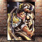 Japanese Anime Demon Slayer Wall Art Poster Nezuko And Tanjiro Home Decor Prints Living Room Bedroom Canvas Painting Mural Gi