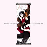 Anime BLEACH Figures Posters Kurosaki Ichigo Wall Art Scrolls Picture Kuchiki Rukia Home Decor Canvas Japanese Hanging Painting