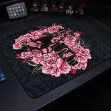 Anime Mouse Pads 45X40CM Small Mouse Pad Control E-sports Tiger Gaming Laptops Mousepad Gamer Carpet Keyboard Mat Desk Protector