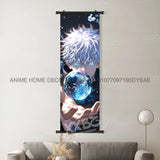 Jujutsu Kaisen Anime Poster Room Canvas Print Hanging Painting Wall Art Megumi Fushiguro Scrolls Picture Home Decoration Mural