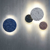 Nordic Terrazzo Round Art Wall Lamp Minimalist