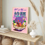 Anime P-Pokemon Poster Art  canvas poster Coffee House Bar Room Wall Decor