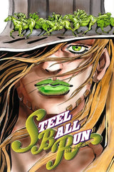 Japanese Anime Steel Ball Run Poster Print Gyro Zeppeli JoJo's Bizarre Adventure Poster Comics Wall Art Canvas Painting Decor