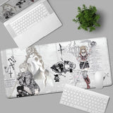 New DEATH NOTE Misa Amane Mousepad Black Pretty Anime Girl Mouse Pad Non-slip Gamer Keyboard Notebook Desk Mat PC Computer Table