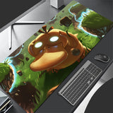 Anime Mouse Pads Big Gamer XXL Keyboard Desk Mouse Mat Carpet Rubber Tapis Souris Gaming Psyduck Notbook Pc P-pokemons Mousepad