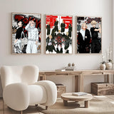 Anime T-Tokyo R-Revenger Poster High Quality Wall Art for Home Office Bedroom Living Room Hallway Bar Perfect Gift Idea