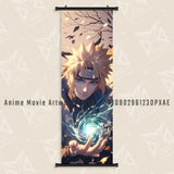 Naruto Wall Art Canvas Hanging Painting Anime Figures Hatake Kakashi Print Posters Scrolls Pictures Home Decoration Room Mural