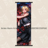 Anime Jujutsu Kaisen Scrolls Pictures Zenin Maki Canvas Wall Art Hanging Paintings Printed Poster Living Room Home Decoration