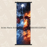 Demon Slayer: Kimetsu No Yaiba Kamado Tanjirou Home Decor Wall Art Scrolls Picture Hanging Painting Canvas Anime Poster For Room