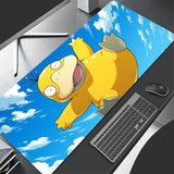 Anime Mouse Pads Big Gamer XXL Keyboard Desk Mouse Mat Carpet Rubber Tapis Souris Gaming Psyduck Notbook Pc P-pokemons Mousepad