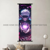 Jujutsu Kaisen Anime Poster Room Canvas Print Hanging Painting Wall Art Megumi Fushiguro Scrolls Picture Home Decoration Mural