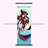 Genshin Impact Game Character Home Decor HD Print Paintings Anime Picture Wall Art Canvas Interior Posters Bedside Background