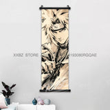 Naruto Home Decoration Scrolls Picture Hyuga Hinata Anime Canvas Wall Art Interior Hanging Painting Uchiha Itachi Figures Poster