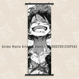 Anime One Piece Straw Hat Pirates Character Home Decoration Wall Art Scrolls Picture Modern Hanging Painting Print Canvas Poster