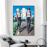 A-Anime The Summer Hikaru Died Poster Canvas painting poster with prints Home bedroom living room decoration gift