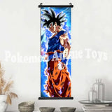 Dragon Ball Anime Poster Son Goku Home Decor Kakarotto Hanging Painting Trunks Wall Art Bardock Scroll Picture Zarbon Wallpaper