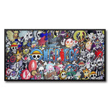 Unframed famous Japan anime One piece canvas print poster for living home home decor Cartoon wall art picture painting