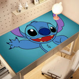 Kawaii Stitch Anime Mouse Pad Large PC Cartoon Gaming Accessories Protector Office Laptop Non Slip Gamer Cabinet Desk Mat Carpet