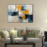 Handmade Oil Painting Canvas 3D Textured Acrylic Modern Hand Painted Abstract Wall Art For Living Room Decor Rolled Frameless Unstretched Painting