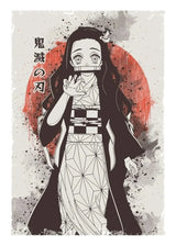 Canvas Painting Wall Art Pictures Demon Slayer Japan Anime Poster Print Tanjiro Zenitsu Characters Portrait Room Home Decoration
