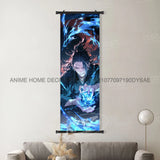 Jujutsu Kaisen Anime Poster Room Canvas Print Hanging Painting Wall Art Megumi Fushiguro Scrolls Picture Home Decoration Mural