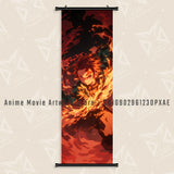 Demon Slayer: Kimetsu No Yaiba Kamado Tanjirou Home Decor Wall Art Scrolls Picture Hanging Painting Canvas Anime Poster For Room
