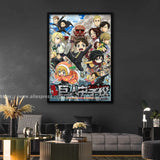 Attack on Titan Manga Poster  Decorative Canvas Wall Art x for Living Room  Bedroom  Anime Wall Decor Print