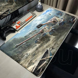 HD World of Tanks Mouse Pad Anime Mousepad Playmat Desk Mats Rubber Non-slip XXL Laptop Keyboard Mouse Mat PC Gaming Accessories