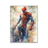 Marvel Movie Art Poster Spider Man Iron Man Deadpool Canvas Painting Classic Anime Character Mural Home Wall Decoration Gift