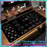 Mouse Pad Large Desk Mat P_Pokemones Anime Playmat 900x400 Xxl TGM PTCG Card Games Speed Computer and Office Gamer Cabinet mat