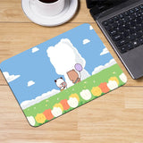 Mouse Mat Bubu Dudu Anime Smalll Mouse Pad Desk Mat Office Accessories Gaming Mat Computer Table Setup Desktops Rug Mouse Carpet